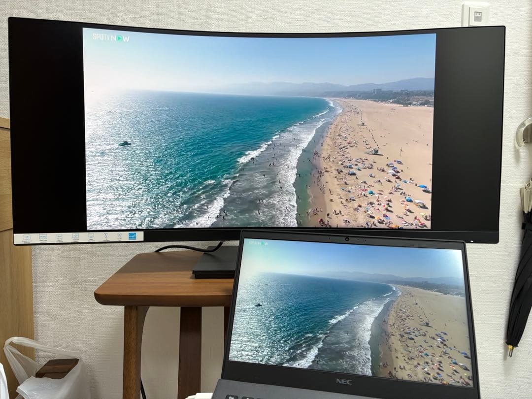 【廃盤】HP M34d WQHD curved ウルトラワイドモニター　カーブド