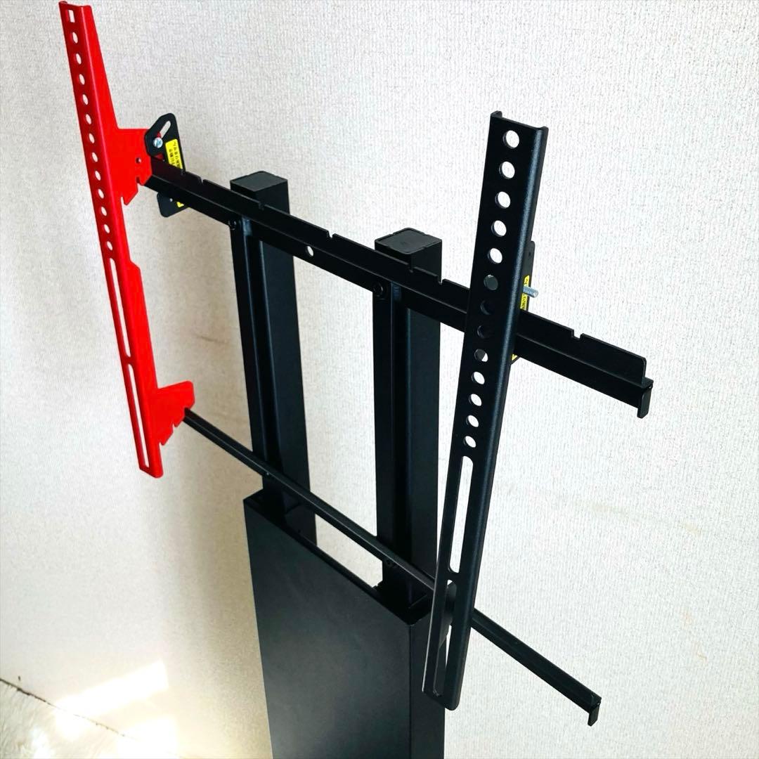 【EQUALS】テレビスタンド 壁寄せ V3 ハイタイプ　黒
