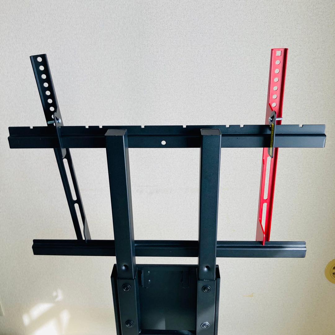 【EQUALS】テレビスタンド 壁寄せ V3 ハイタイプ　黒