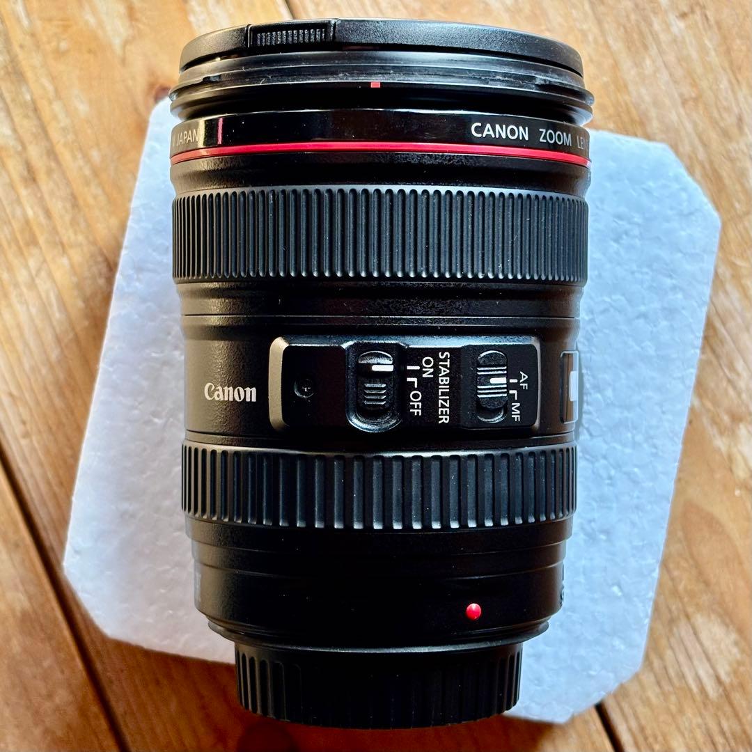 Canon EF 24-105mm F4L IS USM レンズ フード付