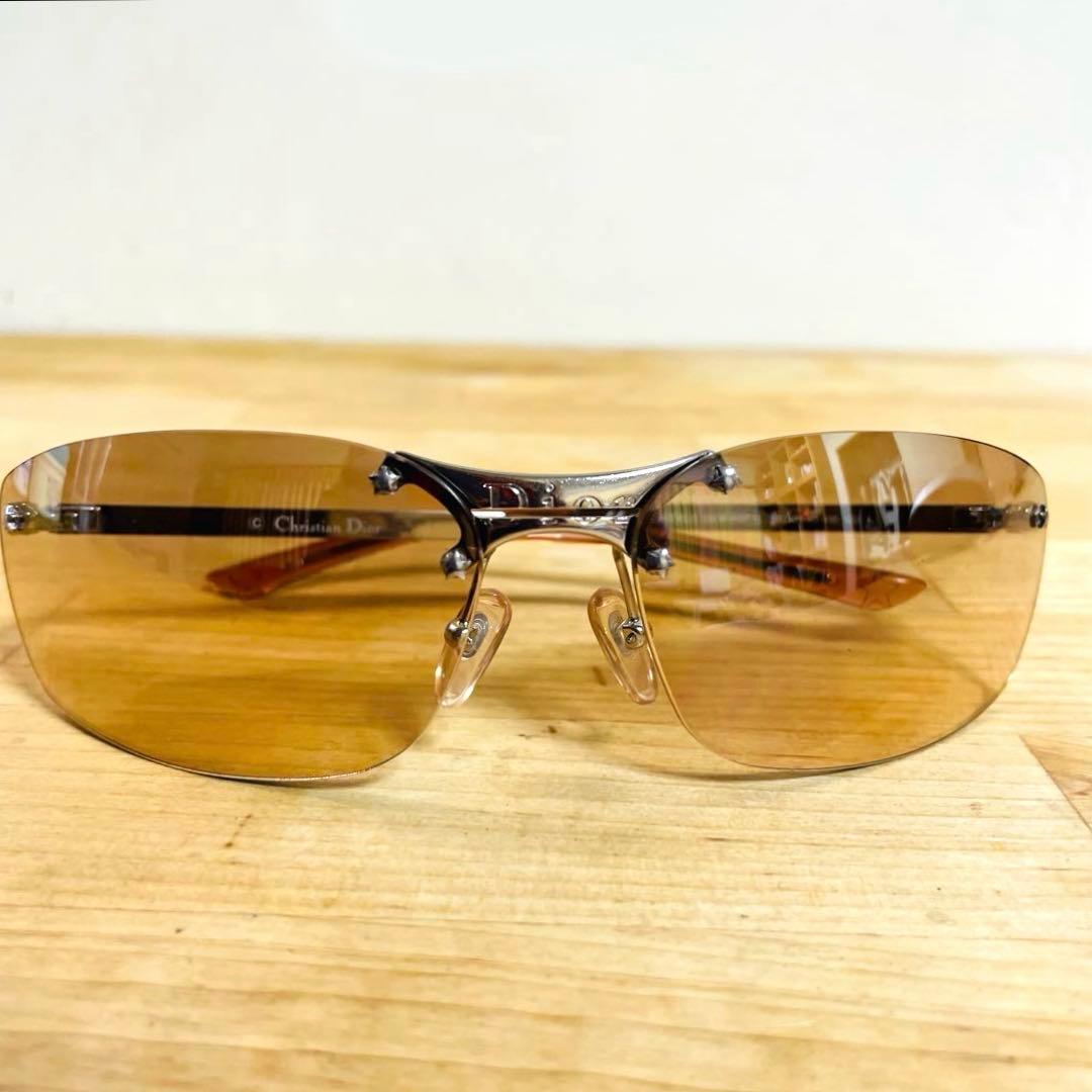極美品✨ クリスチャンディオール ロゴ サングラス