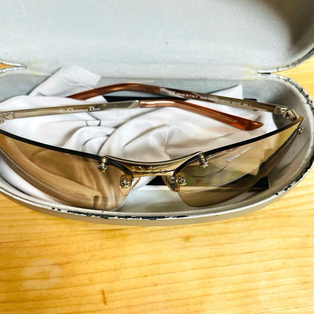 極美品✨ クリスチャンディオール ロゴ サングラス