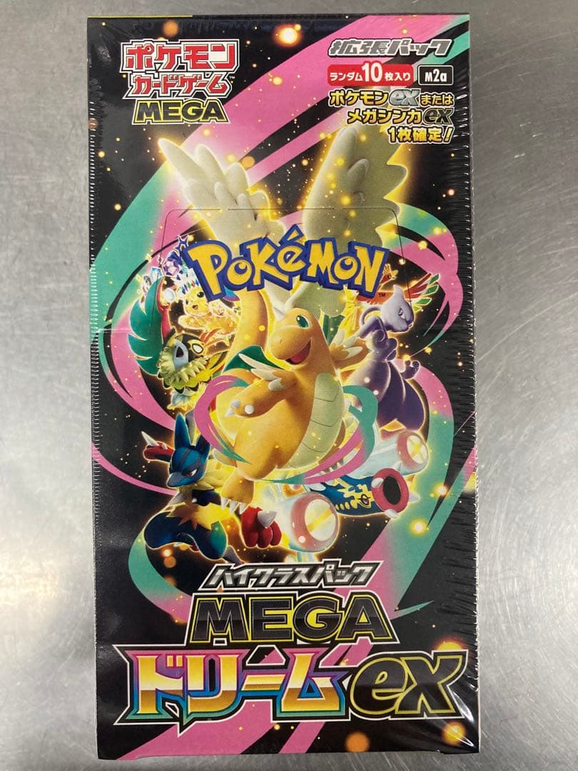 ポケモンカードゲーム MEGA ドリームEX 1ボックス　シュリンク付き