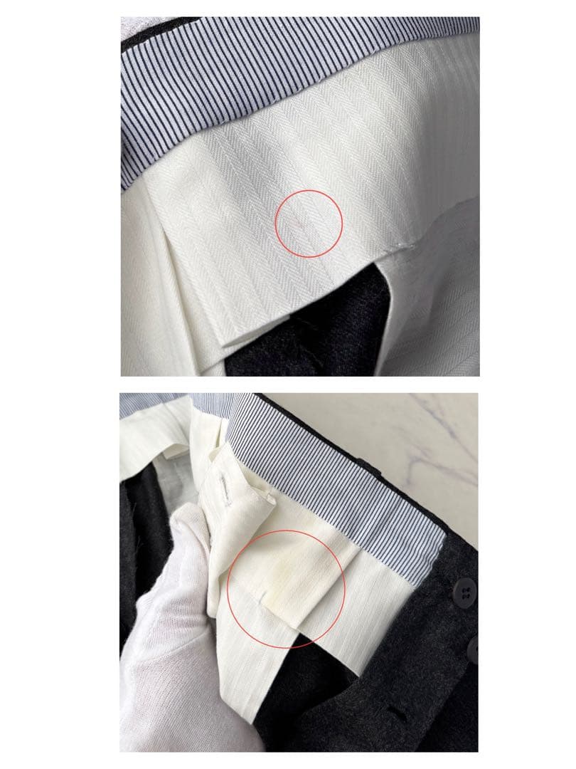 サルトリア チッチオ パンツ スラックス チャコール グレー 52 XL相当