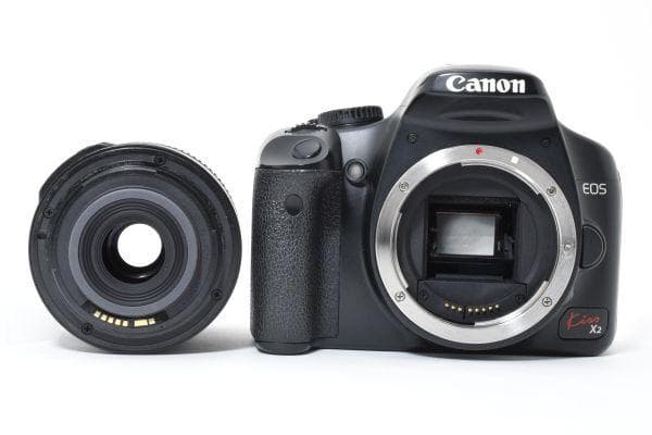 ★美品★キヤノン EOS Kiss X2 18-55mm セット#583584