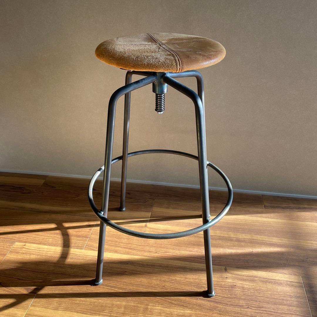 TRUCK furniture SUTTO HIGH STOOL スエード