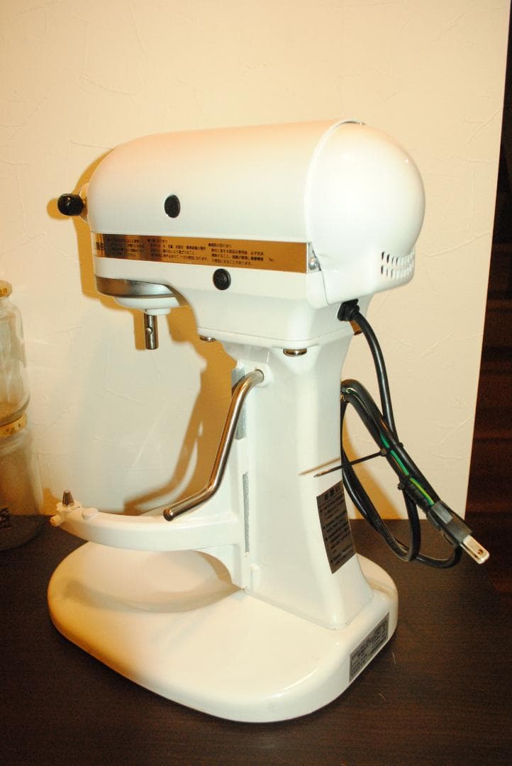 キッチンエイドスタンドミキサ Kitchenaid　KSM5 白　FMI製