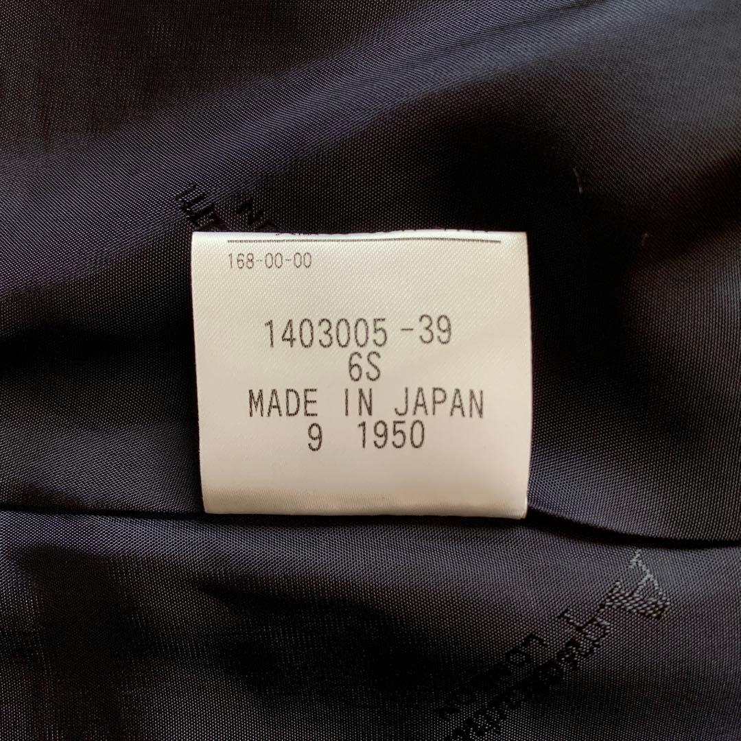 【美品】 アクアスキュータム　ジャケット　ウール　金ボタン　Aマーク　紺　9