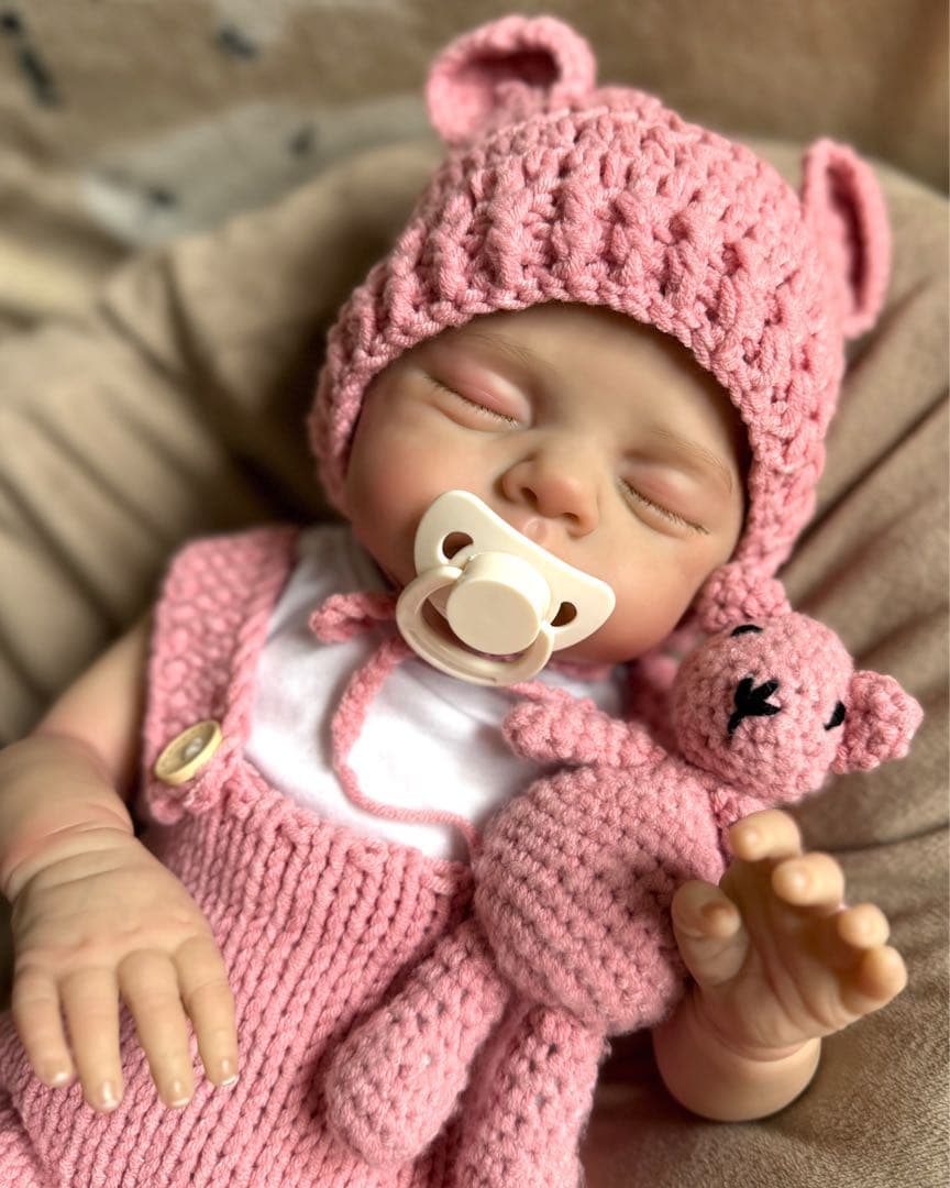 ★新品★リボーンドール 癒しのスリーピングベビーちゃん 45cm