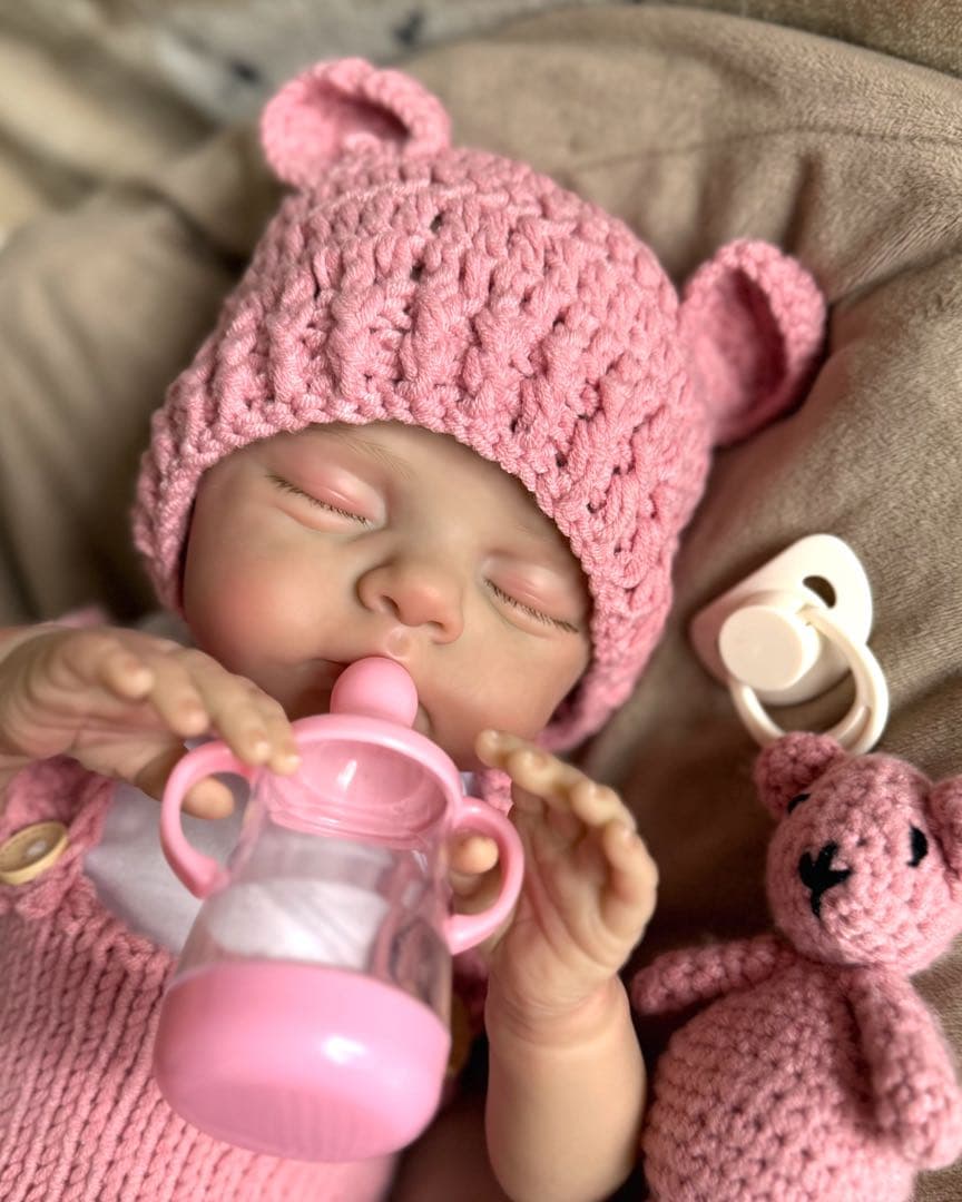 ★新品★リボーンドール 癒しのスリーピングベビーちゃん 45cm