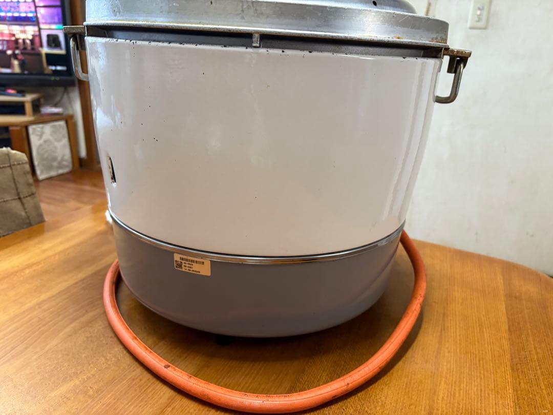 Rinnai製の高出力炊飯器 炊飯量6L(3.3升) LPガス仕様