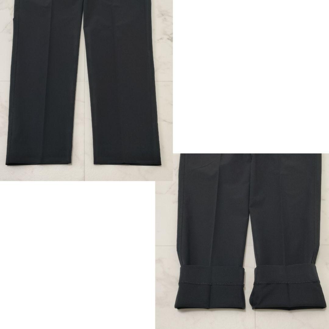 ナノユニバース　ダメリーノ　スリーピース　SOLOTEX　ストレッチ　黒色　M