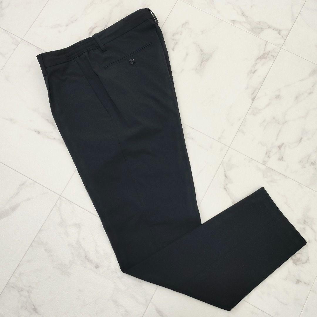 ナノユニバース　ダメリーノ　スリーピース　SOLOTEX　ストレッチ　黒色　M