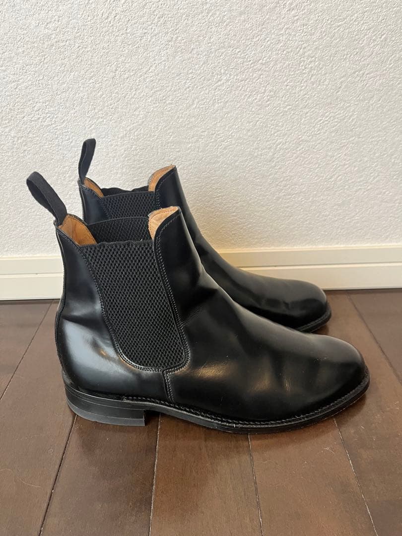 【※最終値下 50人記念】SANDERS(サンダース) サイドゴアブーツ