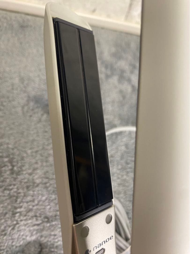 【美品】Panasonicナノケアストレートヘアアイロン　EH-HS0J