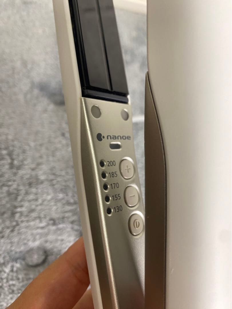 【美品】Panasonicナノケアストレートヘアアイロン　EH-HS0J