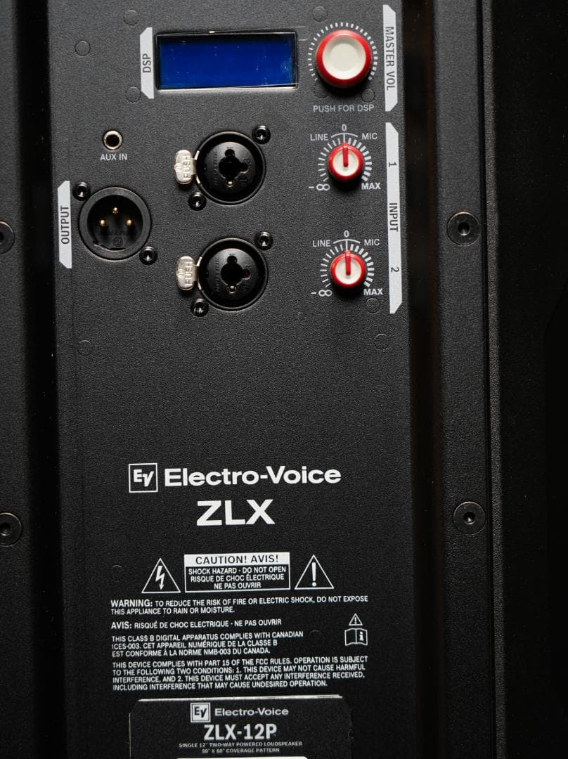 エレクトロボイス　ZLX-12P（2本）専用カバー付