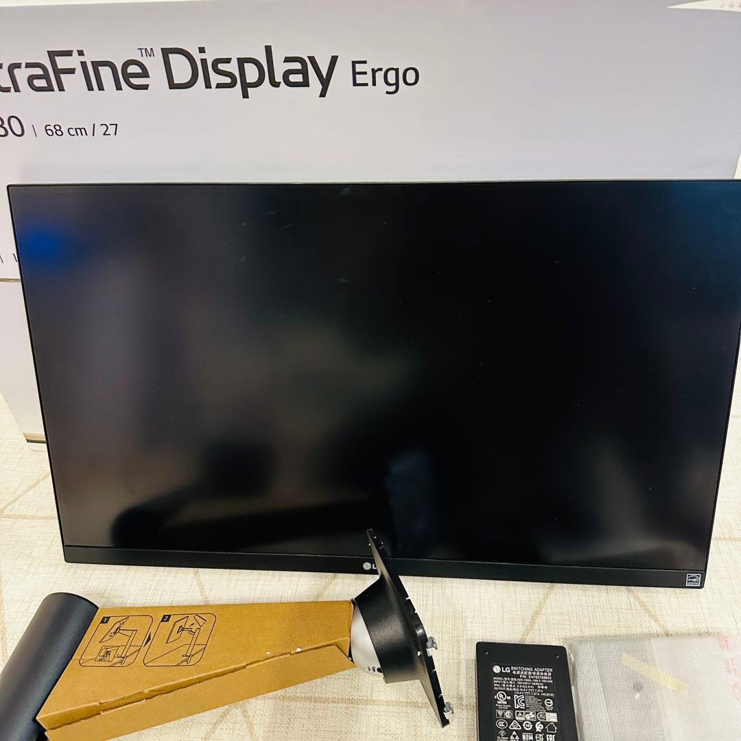 LG 4K 27UN880-B エルゴノミクス アーム スタンド 27インチ