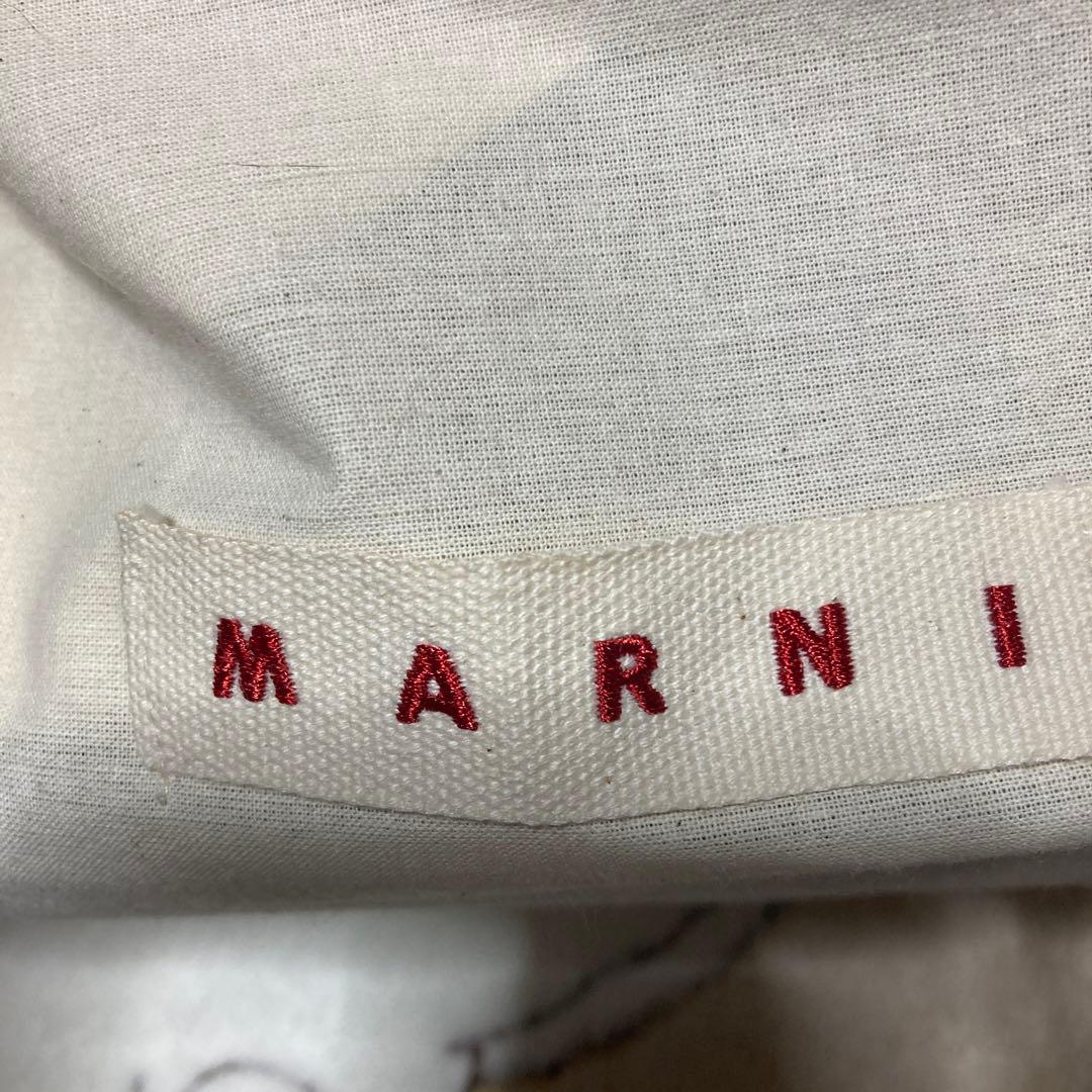 最終値下げですMarniラフィアトートバッグスモール