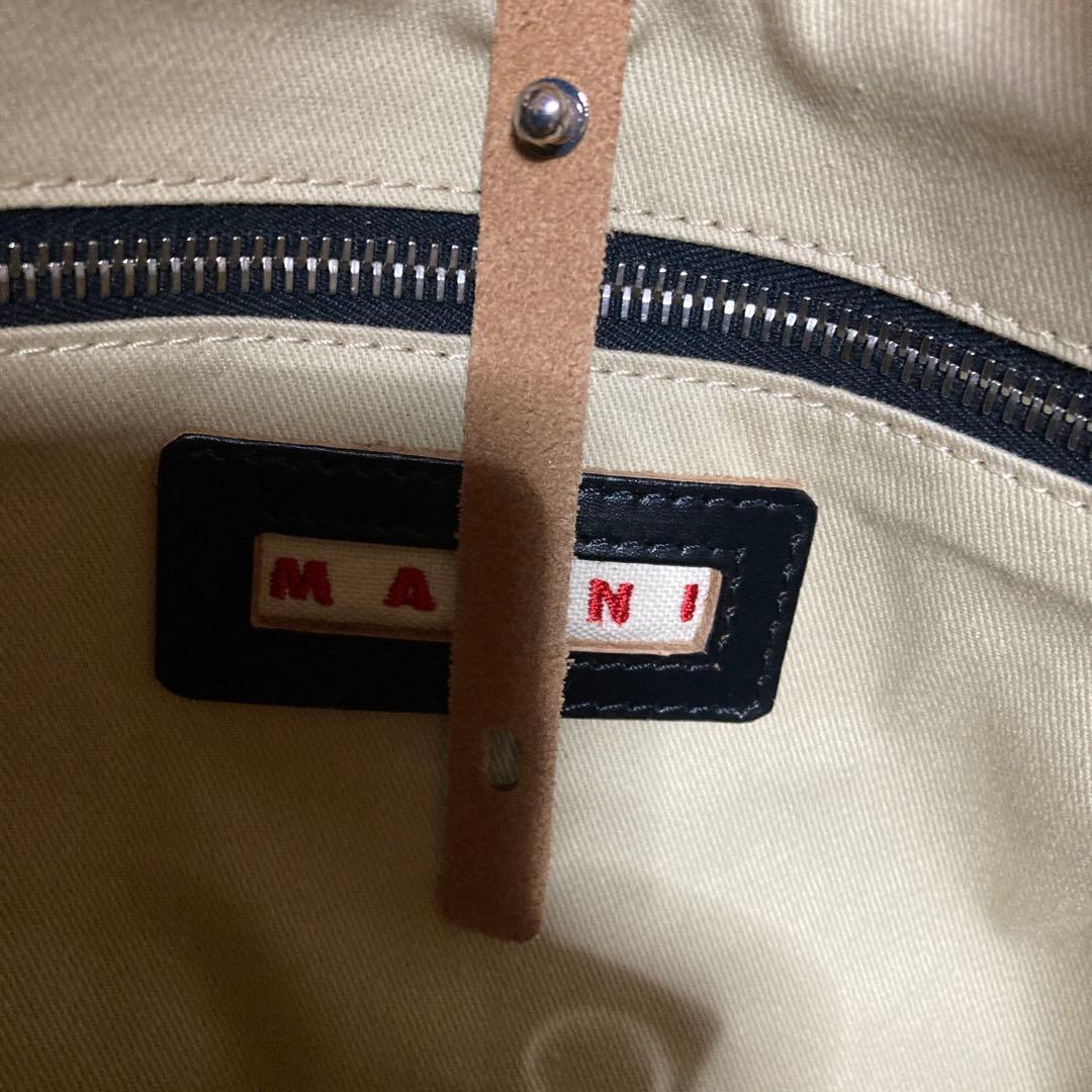最終値下げですMarniラフィアトートバッグスモール