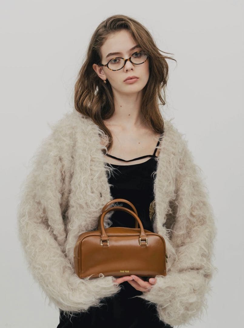 THE TOE シャギーニットカーディガン 現行品