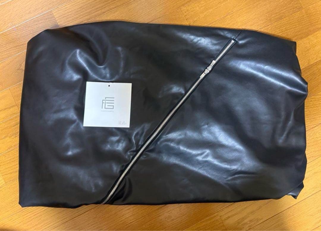a*t様 FUMITO GANRYU 2025SS ブラックショルダーバッグ
