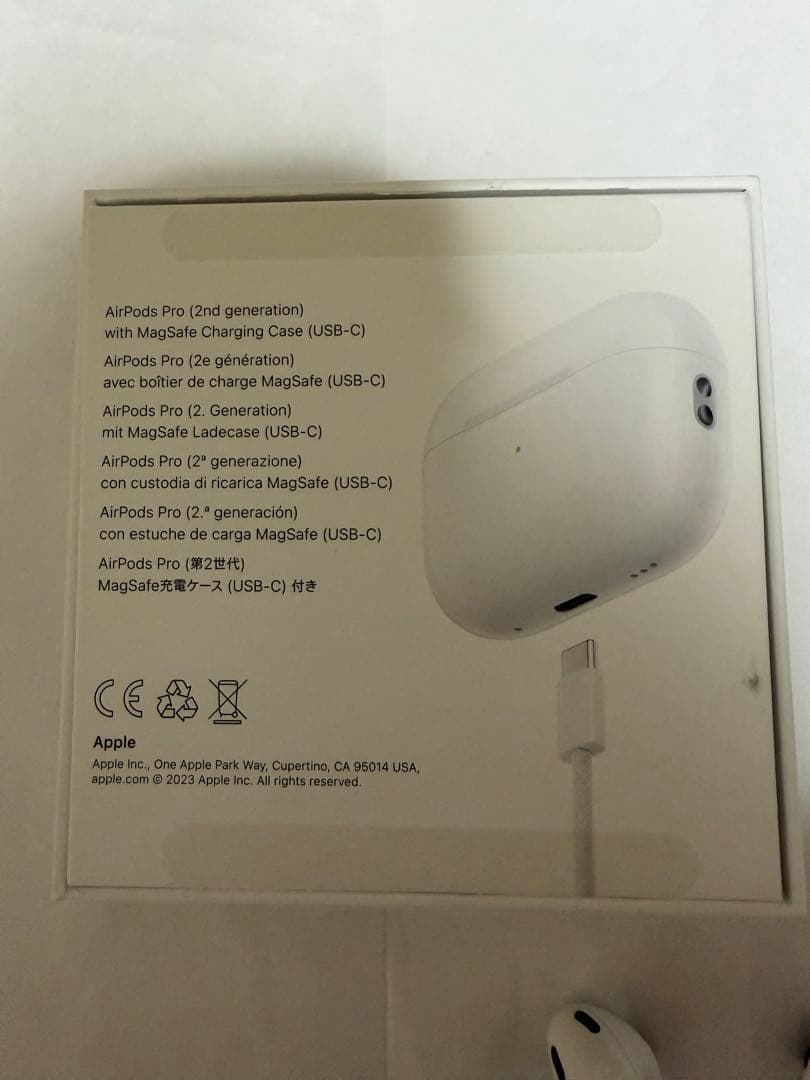 AirPods Pro 2 (第二世代) USB-Cタイプ MTJV3J/A