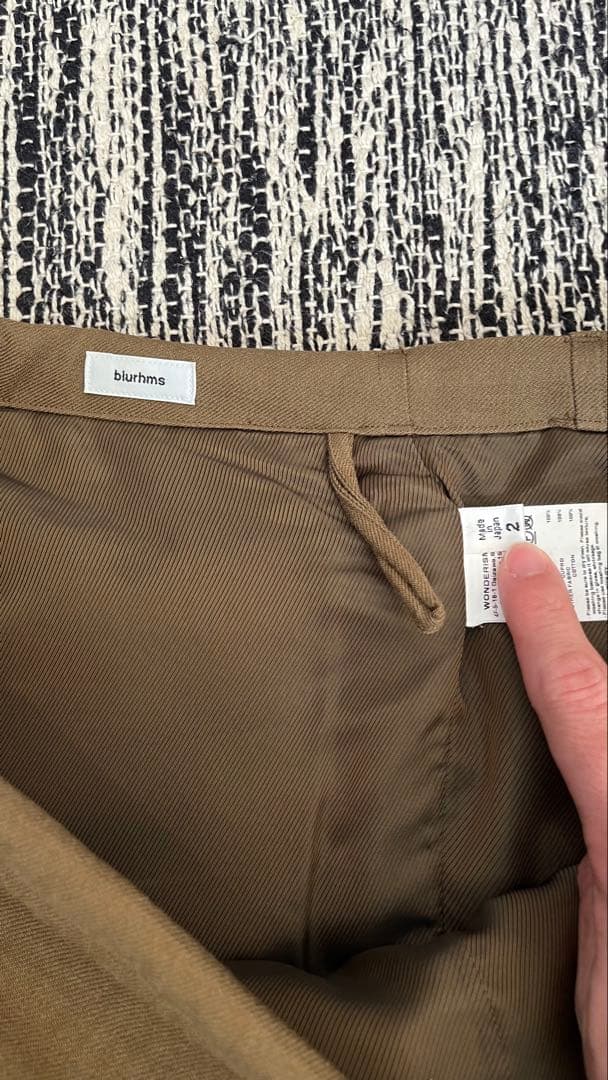 パンツ BLURHMS WoolSurge SuperWide EasySlacks