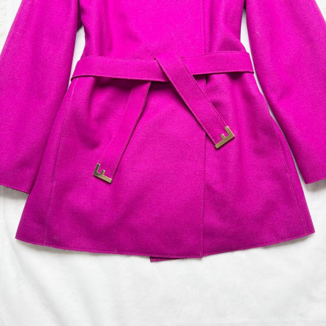 フェンディ ダブルフェイス ハーフコート FFベルト