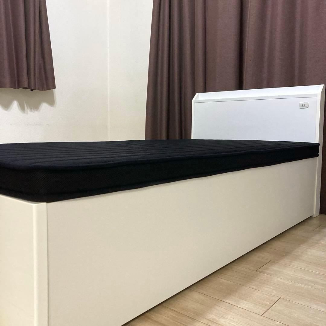 【自社エリア配送限定販売】超美品！西川Airベースマットレス/シングルサイズ