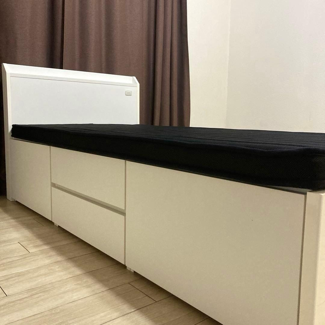 【自社エリア配送限定販売】超美品！西川Airベースマットレス/シングルサイズ