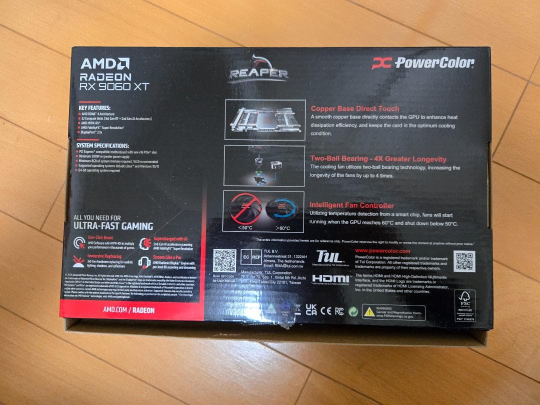 【破格セット】RX9060XT 16GB & intel i5-11400他