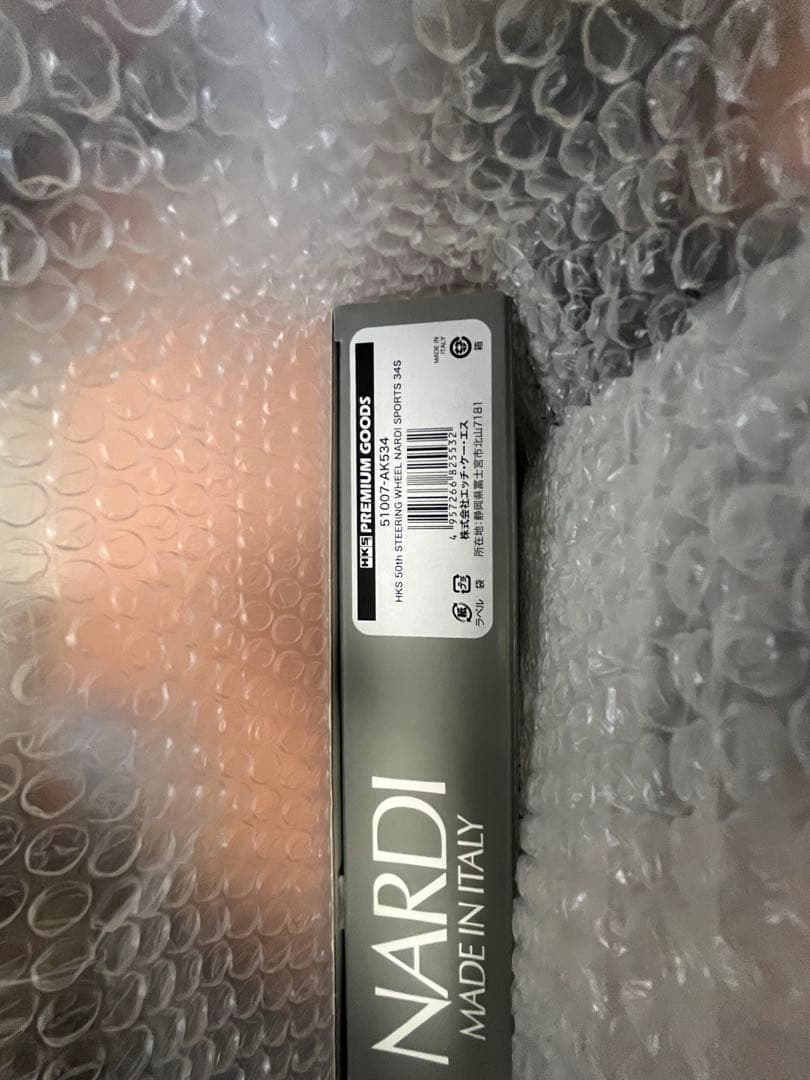正規品 HKS 50th ステアリング NARDI SPORT 34 340mm