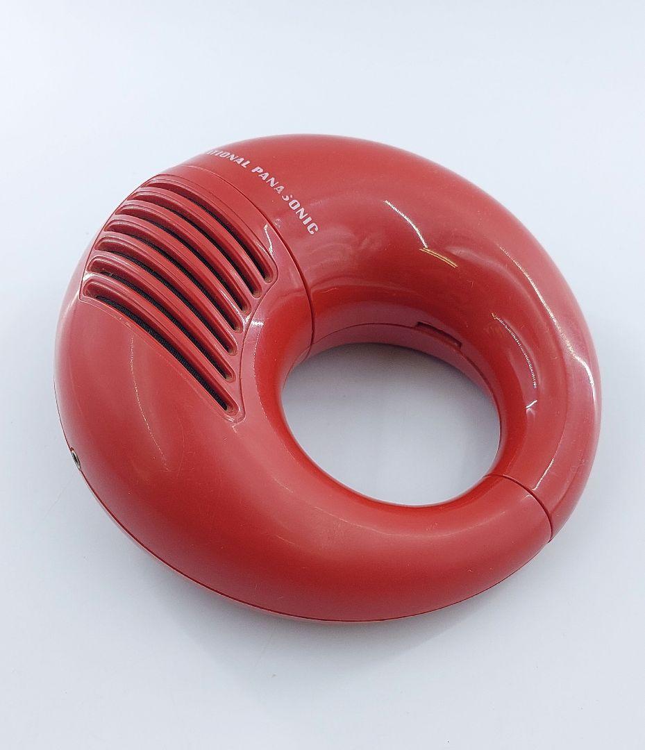 パナペットクルン ナショナル パナソニック R-72 ラジオ 赤色 レトロ