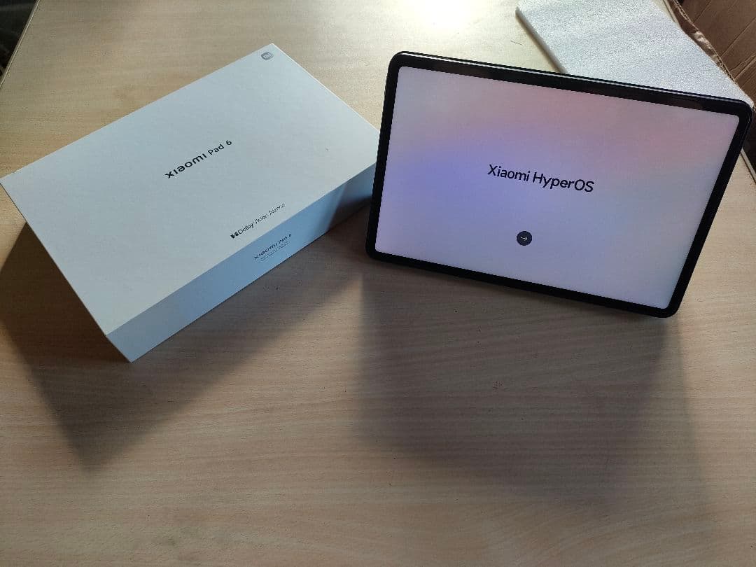 Xiaomi Pad 6 HyperOS タブレット ブラック 本体
