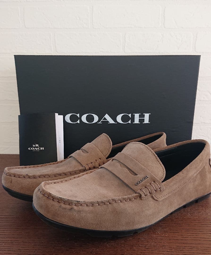 美品＊コーチCOACHドライビングモカシンシューズ＊