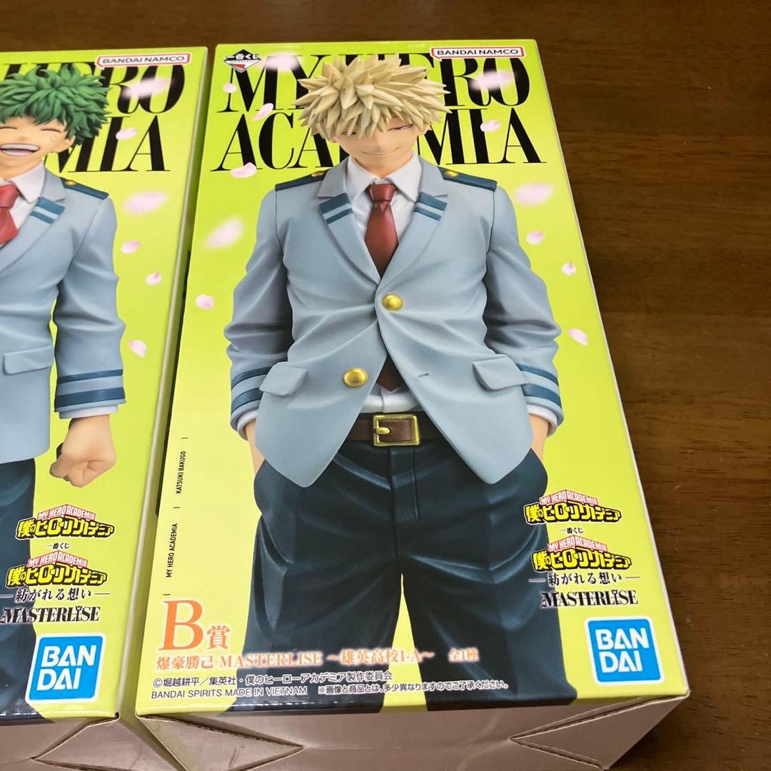 一番くじ 僕のヒーローアカデミア 紡がれる想い A賞 B賞 フィギュアセット