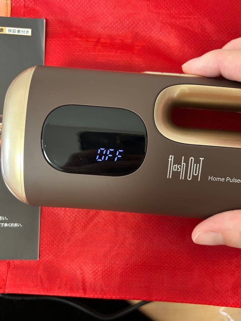 flashOUT 家庭用脱毛器 値下げしました！！！