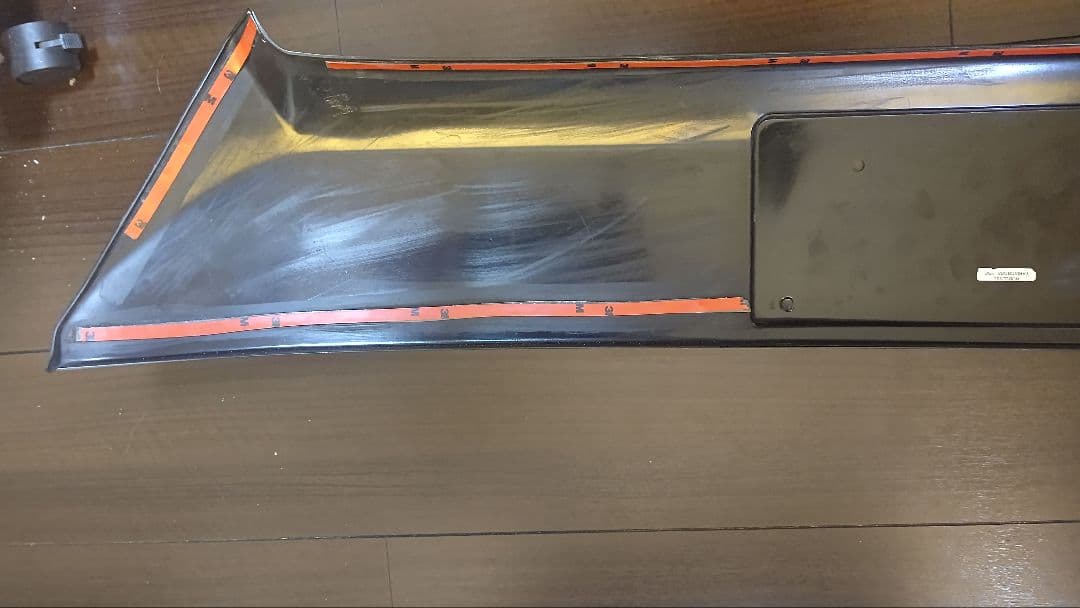 送料込みNOBURESSE ヤリスクロス フロントバンパーガーニッシュ ブラック