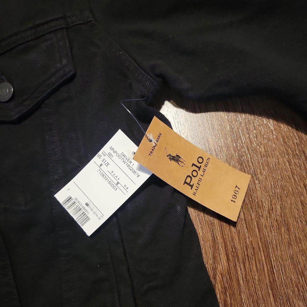 Polo Ralph Lauren ブラック デニムジャケットメンズ M