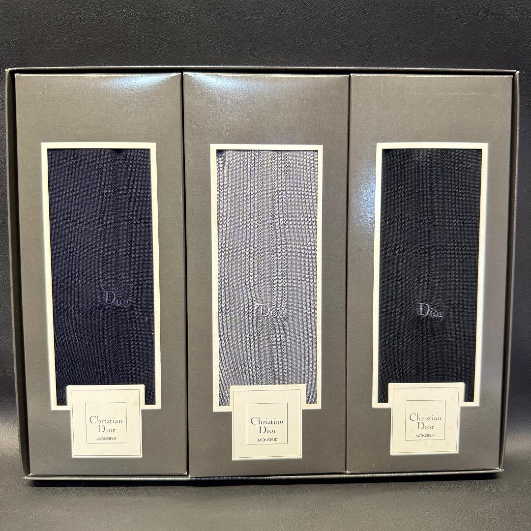 ◉H裏左横1004 未使用保管品 Christian Dior 靴下 6点まとめ