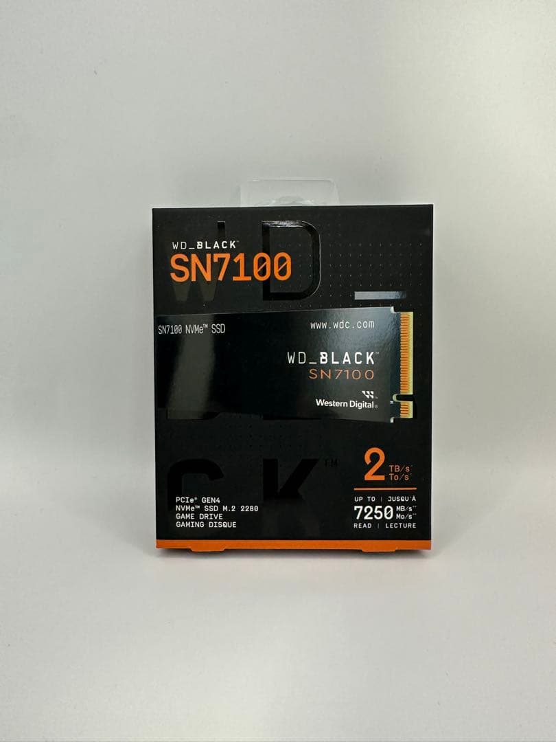 新品3個セット ウエスタンデジタル WD BLACK SN7100 2TB