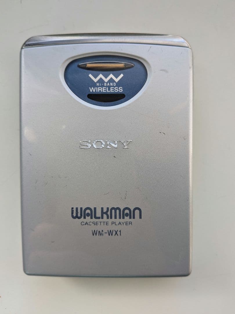 整備品 SONY WM-WX1 ソニー カセットウォークマン 充電器とガム電池付