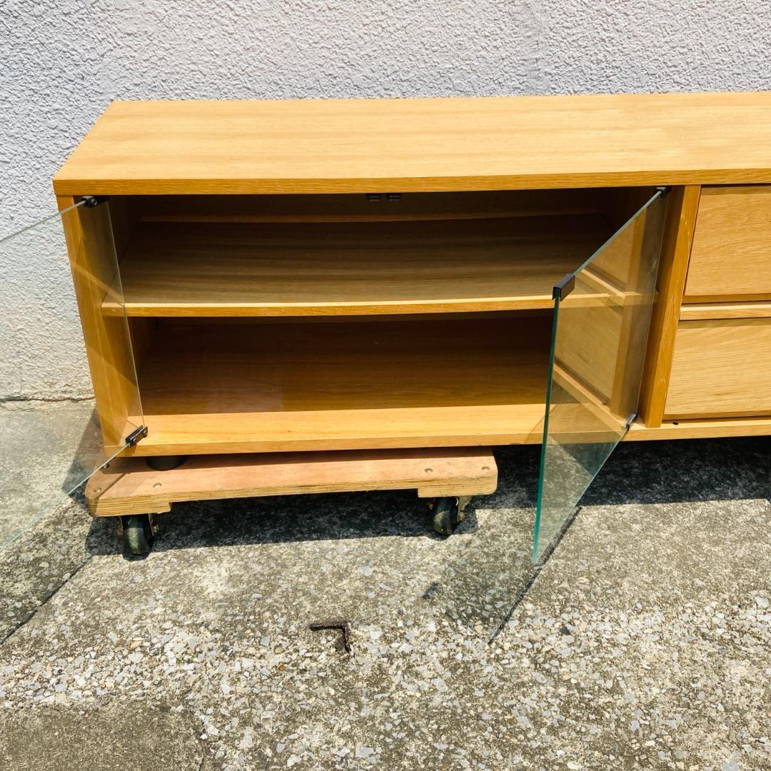 無印良品 テレビボード オーク材