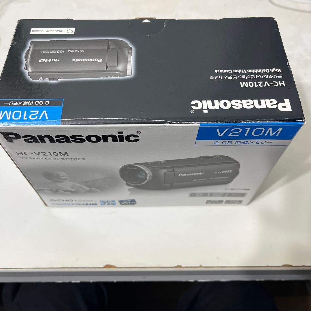 パナソニック デジタルハイビジョンビデオカメラ HC-V210M-H