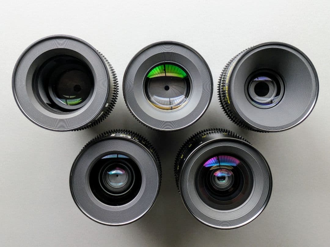 DZOFILM Vespid Prime Lens 5本 set PLマウント