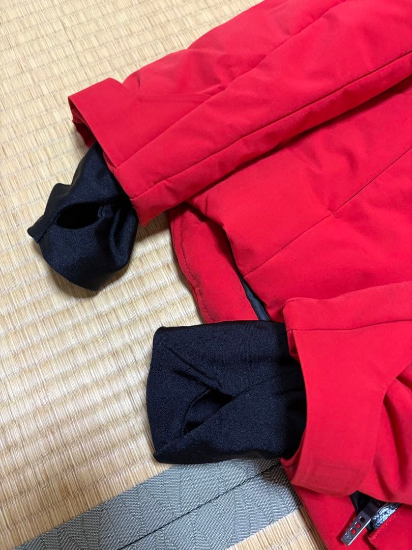 DESCENTE ダウンジャケット L レッド