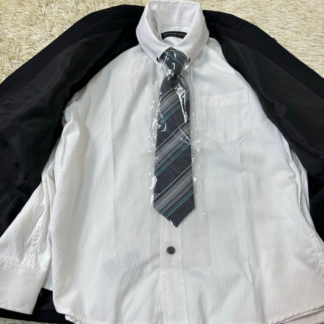 新品 ヒロミチナカノ 120㎝Ｂ フォーマルスーツ　5点 入学式 ぽっちゃり