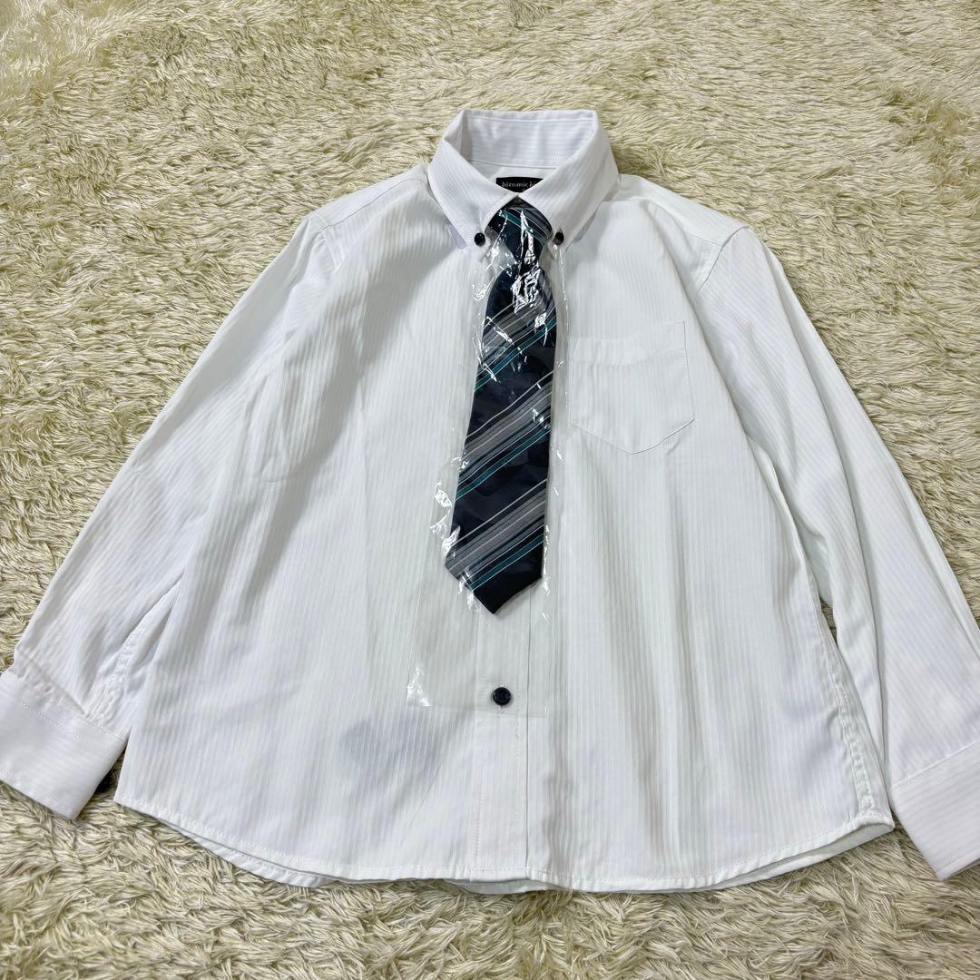 新品 ヒロミチナカノ 120㎝Ｂ フォーマルスーツ　5点 入学式 ぽっちゃり