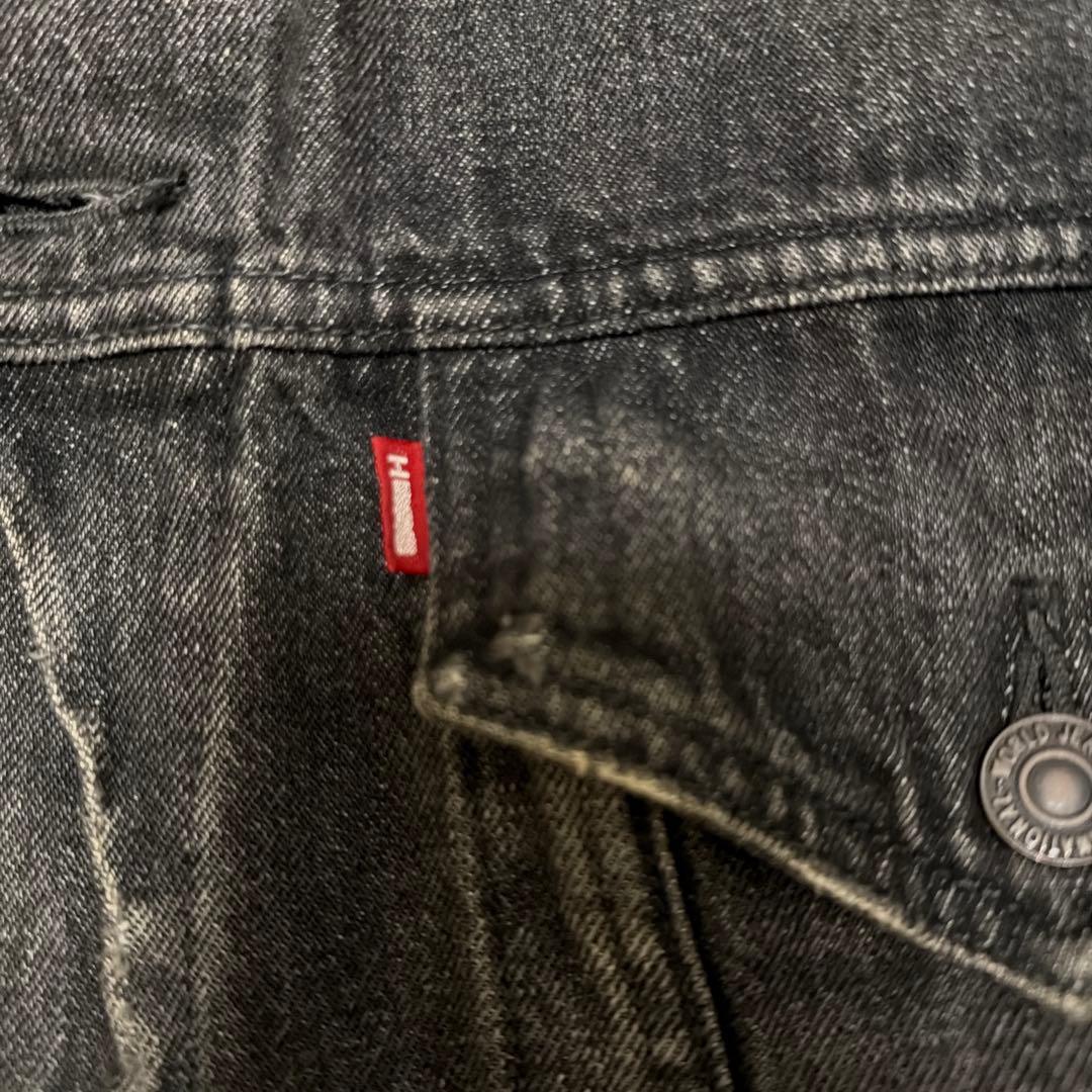 H BEAUTYT&YOUTH ブラックデニムジャケット small